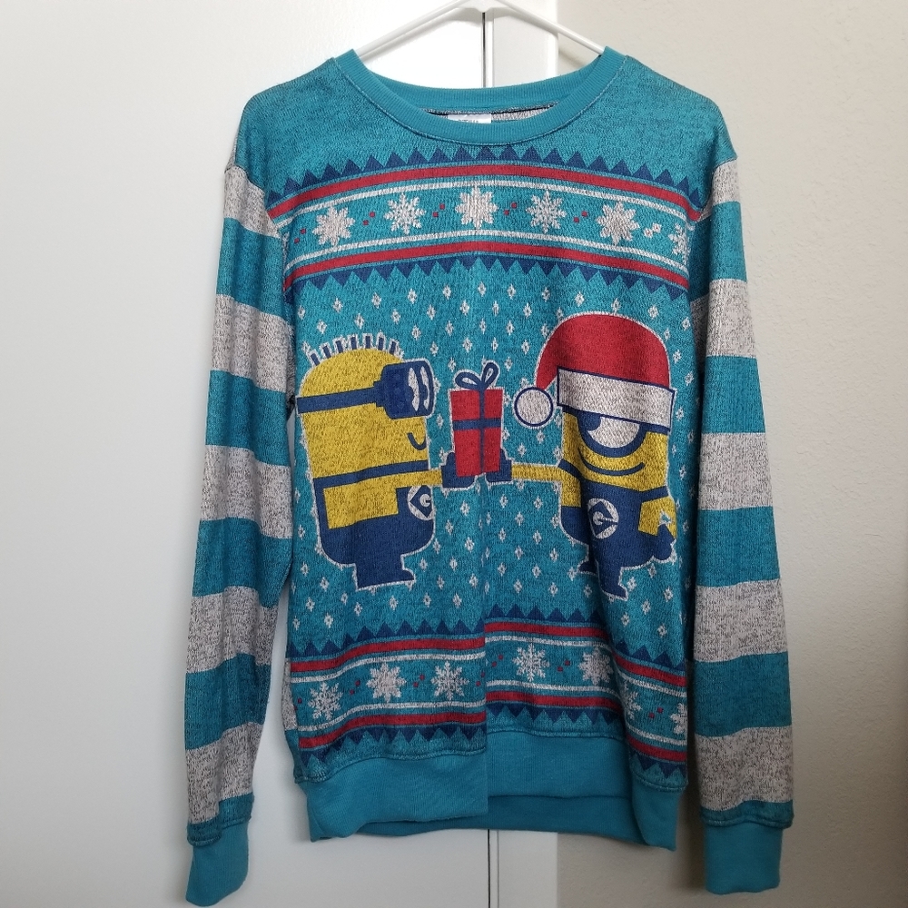 Minion holiday sweater